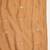 Elegant brown mull chanderi flared kurti pant set