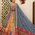 Blue Navratri Mirror Work Chaniya Choli