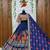 Navy Blue Navratri Mirror Work Chaniya Choli
