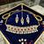 Maroon necklace set with earrings & maang tikka | kundan & agate stone | lacquer plating