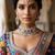 Multicolor necklace set with earrings & maang tikka | kundan & agate stone | silver plated