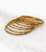 Ethnic design, multicolour enamel accents, stackable style, traditional wear, slim band