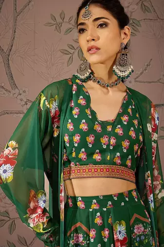 Printed Ready to Wear Lehenga &