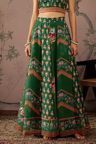 Printed Ready to Wear Lehenga &