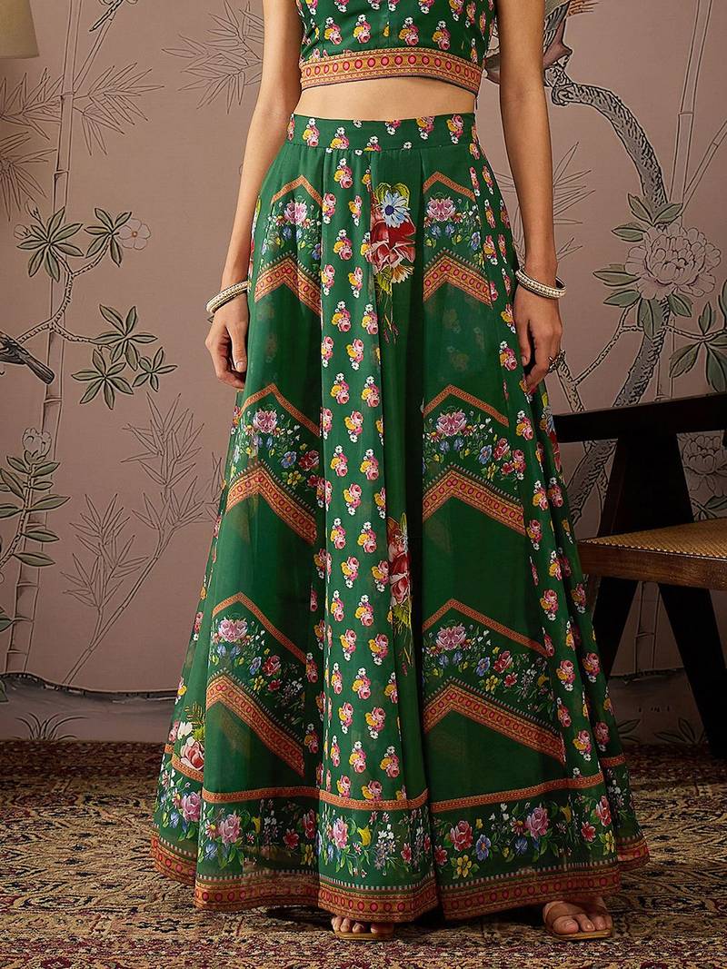Printed Ready to Wear Lehenga &