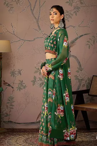 Printed Ready to Wear Lehenga &