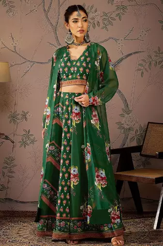 Printed Ready to Wear Lehenga &