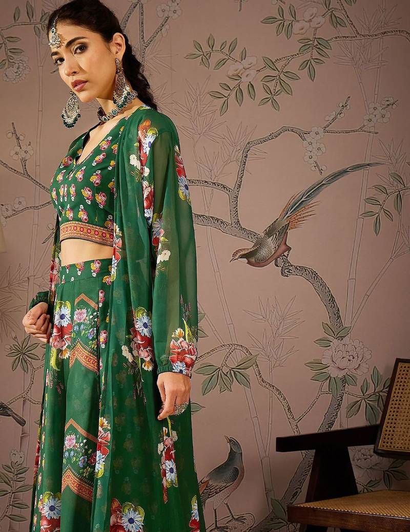 Printed Ready to Wear Lehenga &