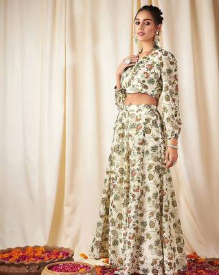 Printed Ready to Wear Lehenga & Choli 3