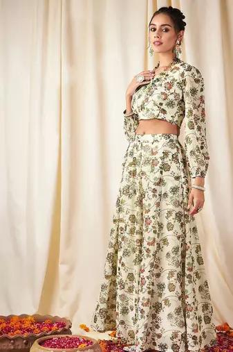 Printed Ready to Wear Lehenga & Choli