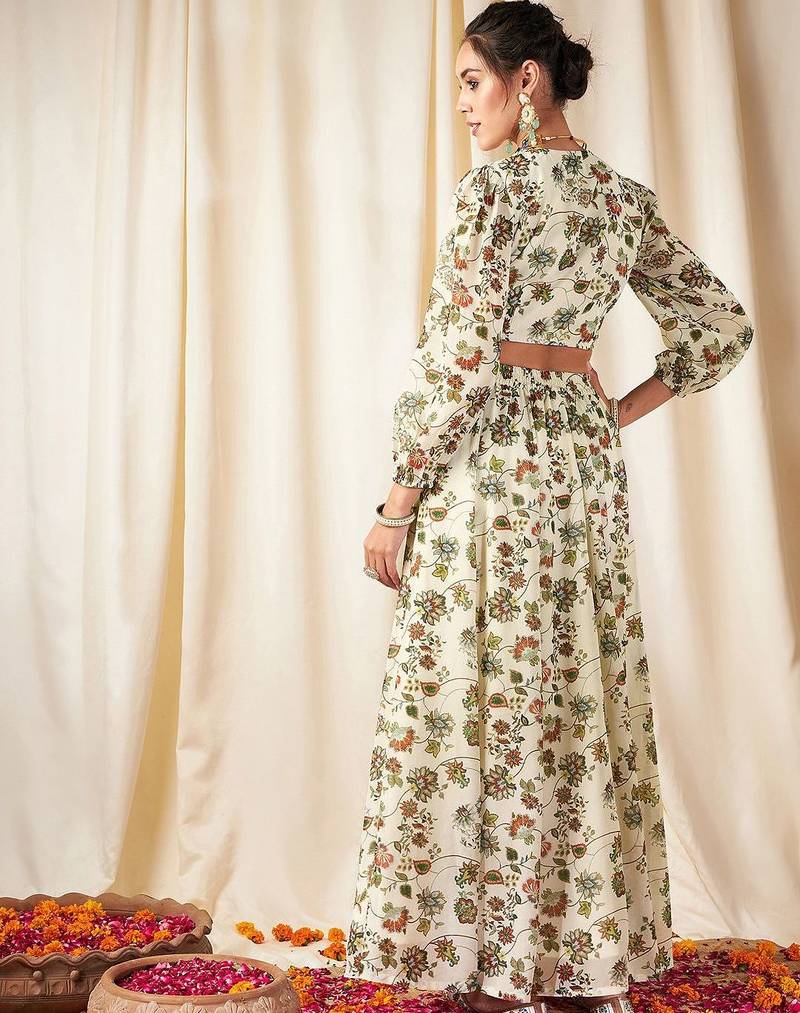 Printed Ready to Wear Lehenga & Choli