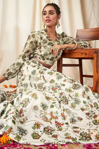 Printed Ready to Wear Lehenga & Choli