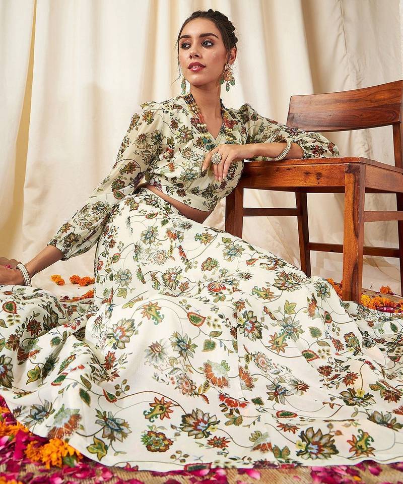 Printed Ready to Wear Lehenga & Choli