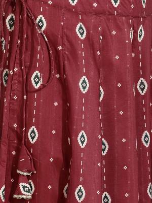 Printed Sequinned Ready to Wear Lehenga & Blouse With Dupatta 7