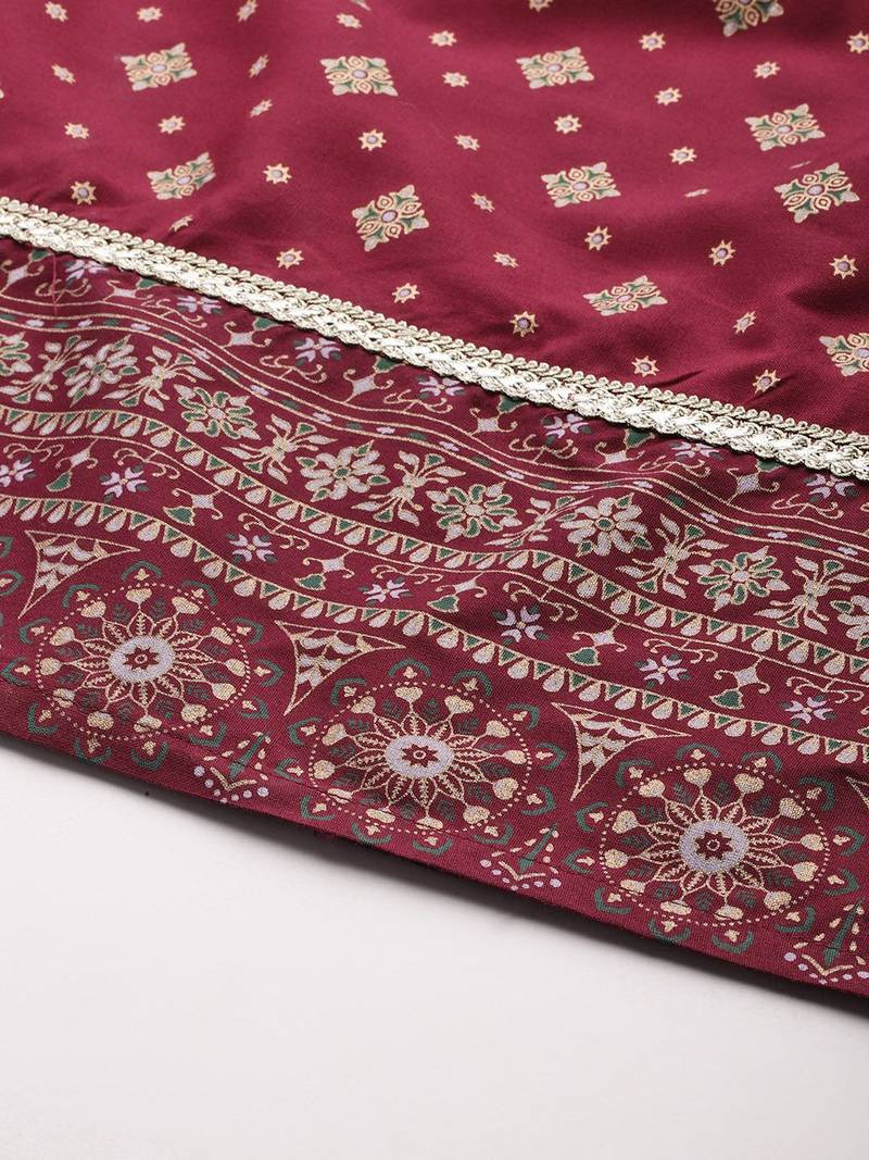 Printed Ready to Wear Lehenga & Blouse With Dupatta