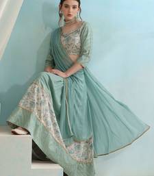 Floral Printed Ready To Wear Lehenga & Blouse With Dupatta