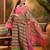 Round Neck Leheriya Printed Pure Cotton Lehenga And Choli With Dupatta