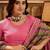 Round Neck Leheriya Printed Pure Cotton Lehenga And Choli With Dupatta