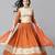 Floral Woven Design Gotta Patti Ready to Wear Lehenga & Blouse With Dupatta
