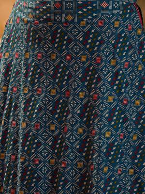 Printed Ready To Wear Lehenga & Blouse With Dupatta 3