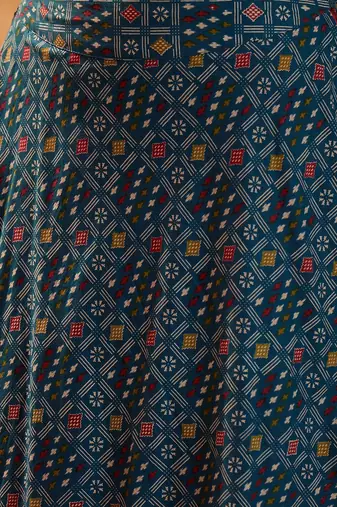 Printed Ready To Wear Lehenga & Blouse With Dupatta