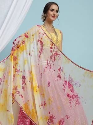 Printed Cotton Ready to Wear Lehenga & Blouse With Dupatta 6