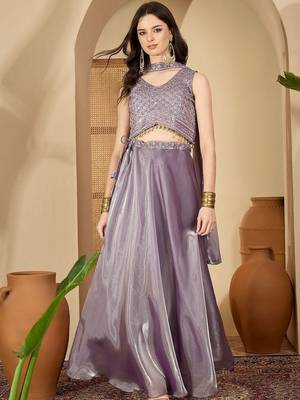 Embroidered Ready to Wear Lehenga & Blouse With Dupatta 1