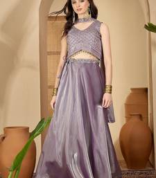 Embroidered Ready to Wear Lehenga & Blouse With Dupatta