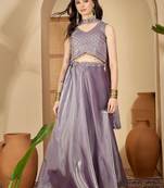 Embroidered Ready to Wear Lehenga & Blouse With Dupatta
