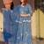 Women Blue Printed Gotta Patti Lehriya Ready to Wear Lehenga & Blouse With Dupatta