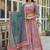 Printed Sequinned Cotton Ready to Wear Lehenga & Blouse With Dupatta