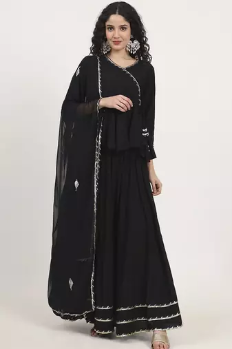 Ready to Wear Lehenga & Blouse With Dupatta
