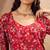 Floral Printed Gotta Patti Straight Kurti with Sharara