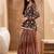 Floral Printed Gotta Patti Straight Kurti with Sharara