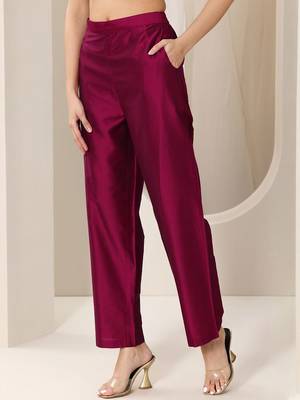 Ethnic Motifs Embroidered Straight Kurta With Trousers & Dupatta 7