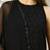 Floral Black Halter Neck Sleeveless A-Line Kurta With Palazzos & Dupatta Set