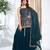 Women Floral Embroidered Regular Thread Work Kurta with Sharara & With Dupatta