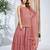 Women Floral Embroidered Regular Thread Work Kurta with Sharara & With Dupatta