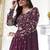 Floral Embroidered Pleated Georgette A-Line Kurta with Sharara