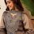 Women Floral Zari Embroidered Yoke Design Kurta Set with Dupatta