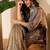 Women Floral Zari Embroidered Yoke Design Kurta Set with Dupatta