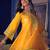 Embroidered Zari Mirror Work Ethnic Motifs Kurta Salwar Set