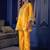 Embroidered Zari Mirror Work Ethnic Motifs Kurta Salwar Set