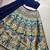 Navy Blue Banarasi Silk Zari Woven Lehenga Choli