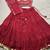 red marble fabric mirror work navratri lehenga with koti 
