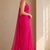 Rani ready to drape saree with unstitched blouse