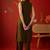 Olive green embroidered pure cotton straight kurta set