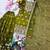 mehendi color embroidery sequin work silk blend kurti sharara set