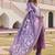 Ethnic motifs embroidered thread work kurta set
