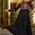 Ethnic motifs embroidered thread work thread work empire anarkali kurti